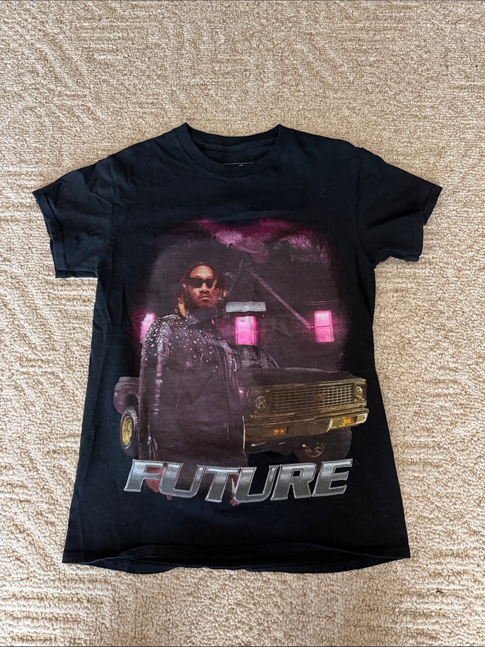 Mixtape Pluto Graphic Tee Black Small